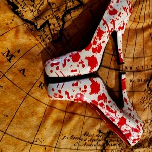 Blood Spatter Pumps